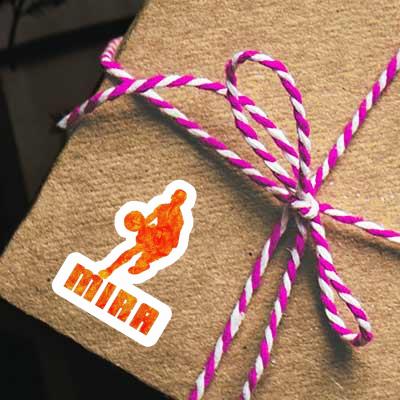 Joueur de basket-ball Autocollant Mira Gift package Image