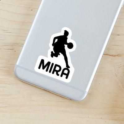 Sticker Mira Basketball Player Laptop Image