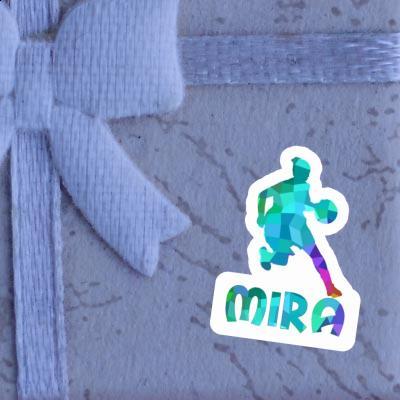 Mira Sticker Basketballspielerin Laptop Image