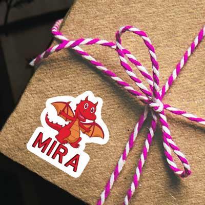 Mira Sticker Baby Dragon Notebook Image