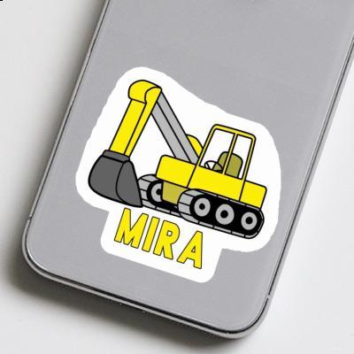 Sticker Excavator Mira Laptop Image