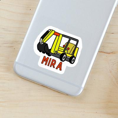 Sticker Mini-Excavator Mira Image