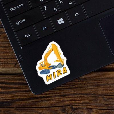 Excavator Sticker Mira Gift package Image