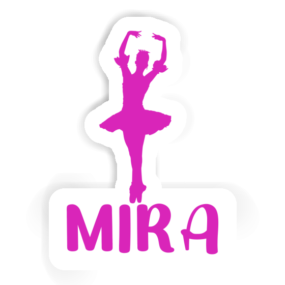 Sticker Mira Ballerina Laptop Image