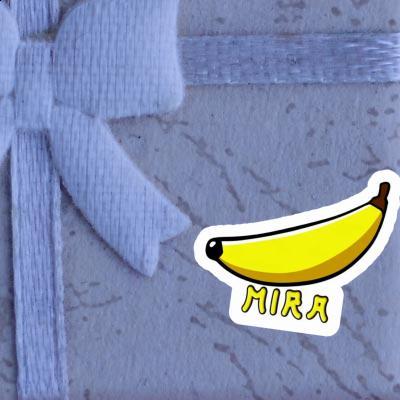 Sticker Mira Banana Notebook Image