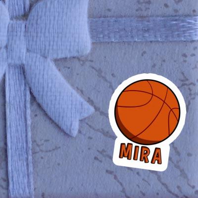 Sticker Mira Basketball Ball Image