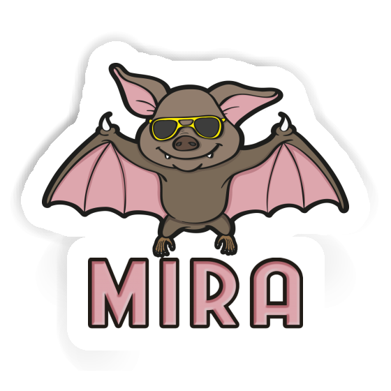 Bat Sticker Mira Notebook Image