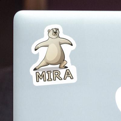 Mira Sticker Bear Laptop Image