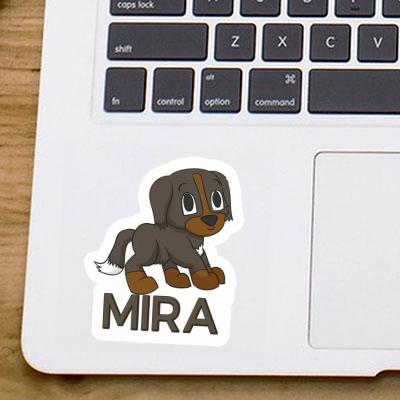 Sticker Bernese Dog Mira Notebook Image