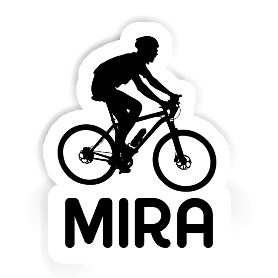 Sticker Mira Biker Notebook Image