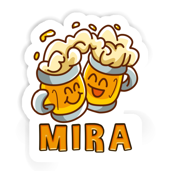 Mira Aufkleber Bier Image