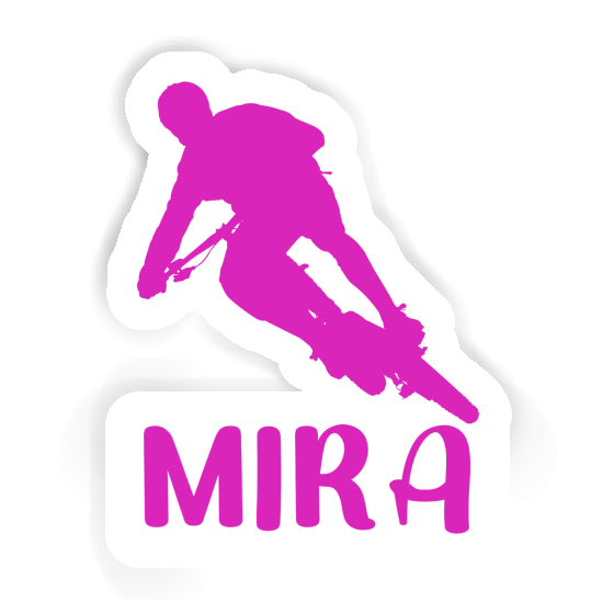 Mira Aufkleber Biker Laptop Image