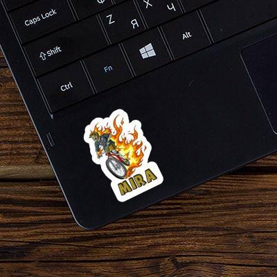 Mira Sticker Freeride Biker Notebook Image