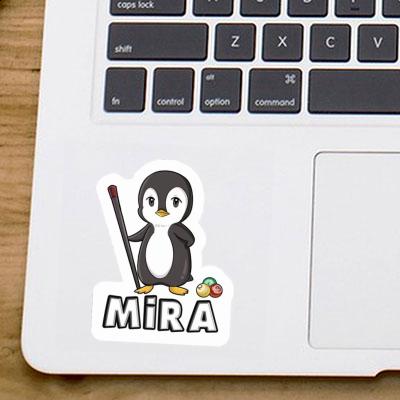 Mira Sticker Billardspieler Laptop Image