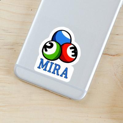 Mira Sticker Billardkugel Laptop Image