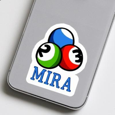 Mira Sticker Billardkugel Image