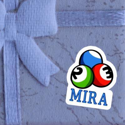 Mira Sticker Billardkugel Image