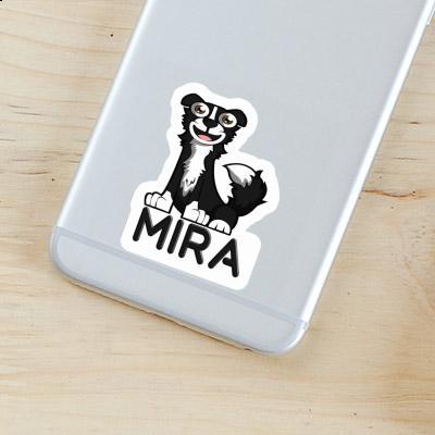 Sticker Mira Border Collie Notebook Image