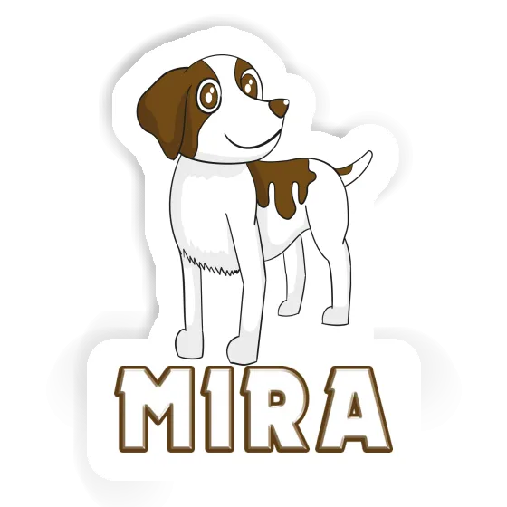 Mira Sticker Brittany Spaniel Gift package Image