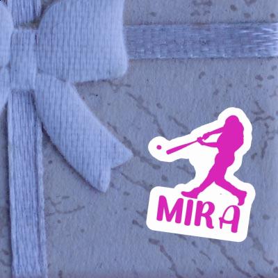 Mira Sticker Baseball Player Image