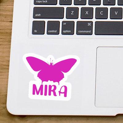 Autocollant Papillon Mira Laptop Image