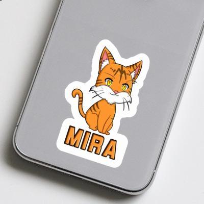 Autocollant Mira Chat Notebook Image