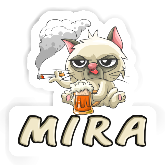 Sticker Bad Cat Mira Gift package Image