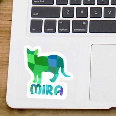 Sticker Mira Cat Laptop Image