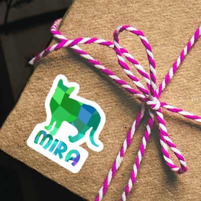 Sticker Mira Katze Laptop Image