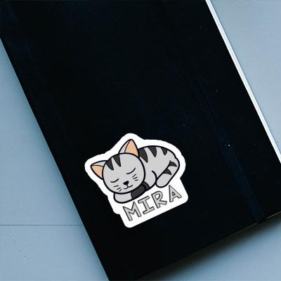 Cat Sticker Mira Notebook Image