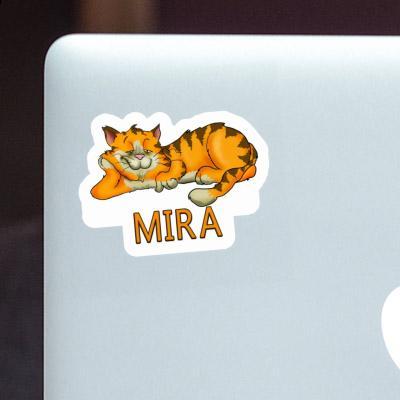 Chilling Cat Sticker Mira Gift package Image