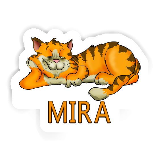 Aufkleber Katze Mira Gift package Image