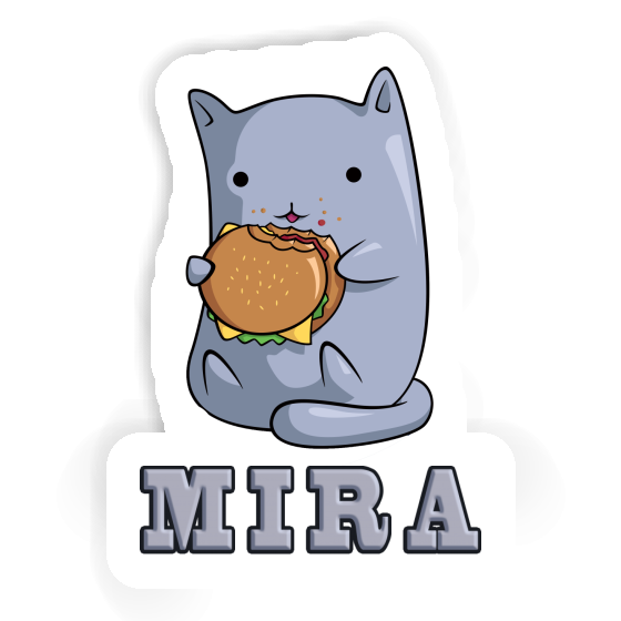 Hamburger-Katze Sticker Mira Gift package Image