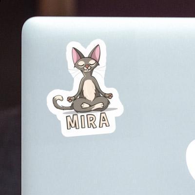 Sticker Yoga Mira Notebook Image