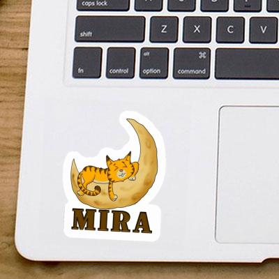 Katze Sticker Mira Laptop Image