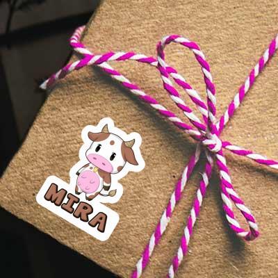 Cow Sticker Mira Notebook Image