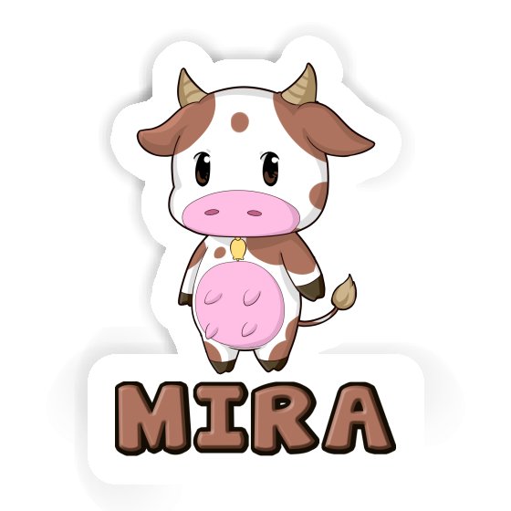 Cow Sticker Mira Image