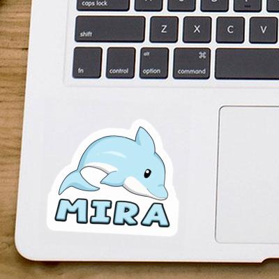 Dolphin Sticker Mira Notebook Image