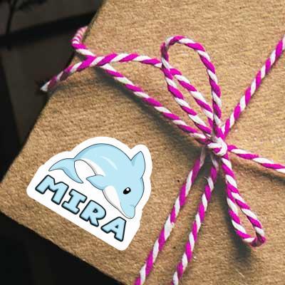 Dolphin Sticker Mira Notebook Image