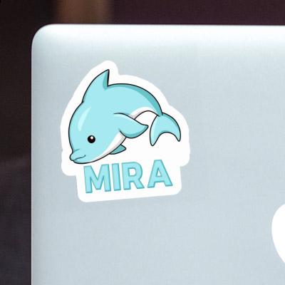 Sticker Delphin Mira Notebook Image