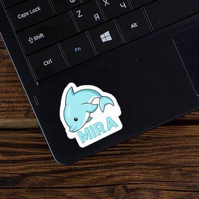 Sticker Delphin Mira Laptop Image