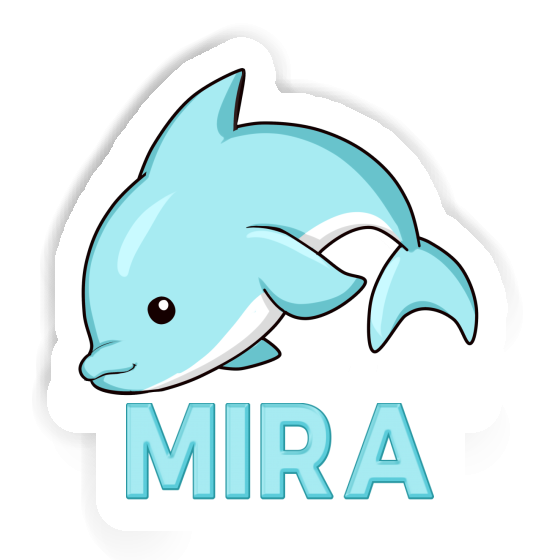 Sticker Delphin Mira Laptop Image