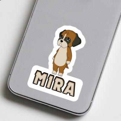 Aufkleber Mira Deutscher Boxer Laptop Image