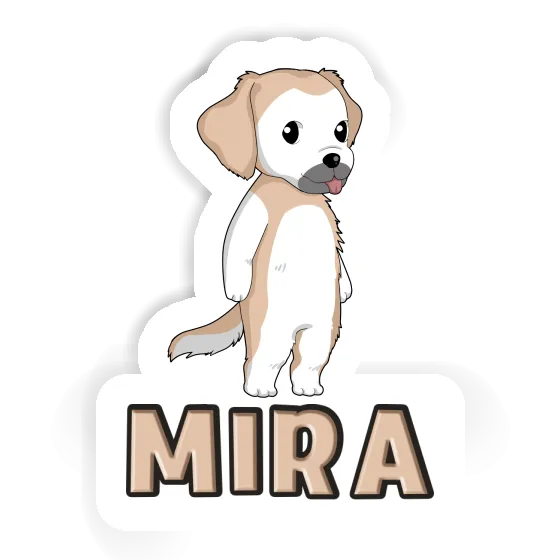 Mira Sticker Golden Retriever Notebook Image