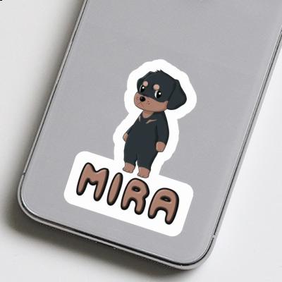 Rottweiler Aufkleber Mira Image