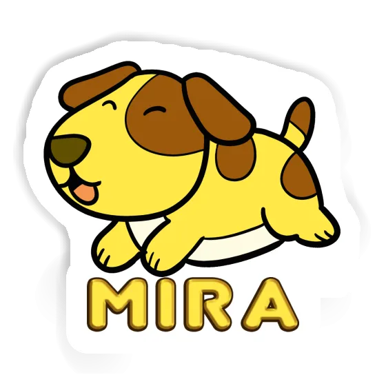 Sticker Dog Mira Laptop Image