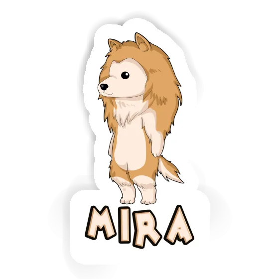 Sticker Collie Mira Image