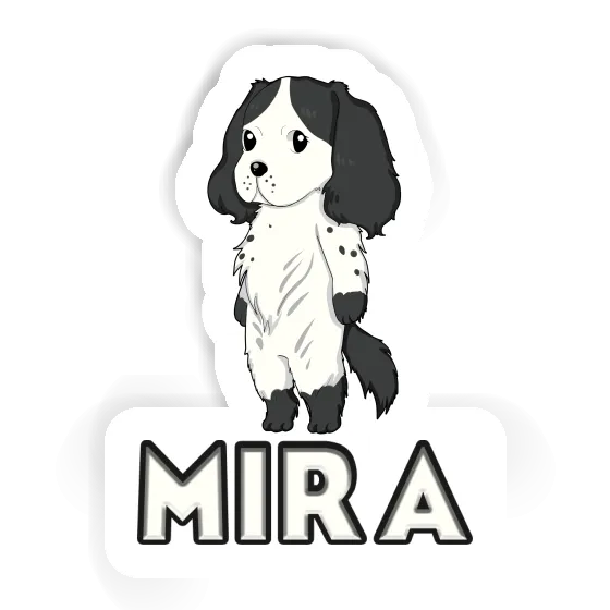 Sticker Mira English Cocker Spaniel Notebook Image