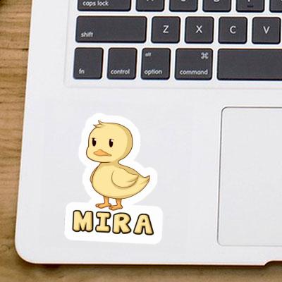 Sticker Duck Mira Notebook Image