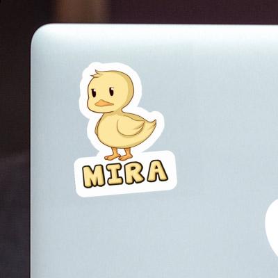 Sticker Duck Mira Laptop Image